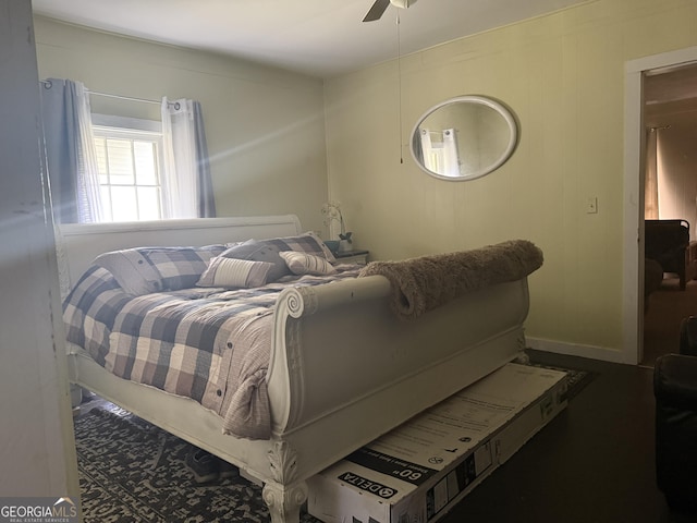 7779 Mill St SW, Cave Spring, GA 30124 - bedroom with a ceiling fan