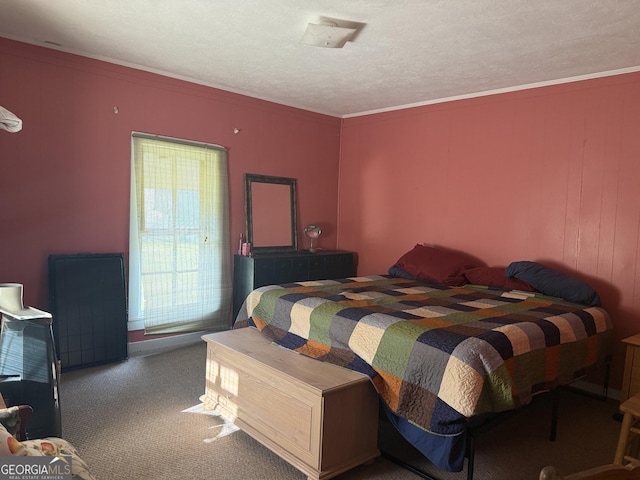 7779 Mill St SW, Cave Spring, GA 30124 - bedroom with carpet flooring and crown molding