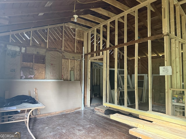 7779 Mill St SW, Cave Spring, GA 30124 - misc room with lofted ceiling