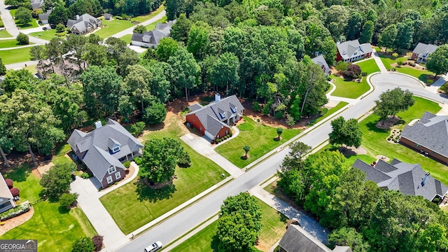 1621 White Oak Cv, Loganville, GA 30052 - aerial view of property's location with nearby suburban area