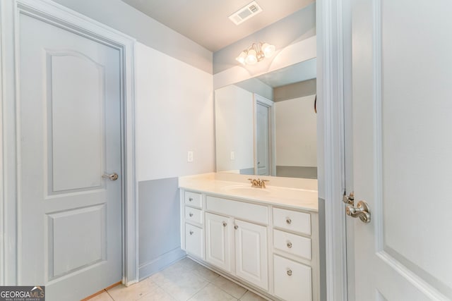 100 Harmony Ct, Dallas, GA 30157 - bathroom featuring vanity and tile patterned flooring