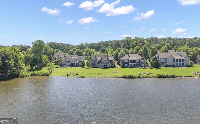 406 Vanderbilt Pkwy, Newnan, GA 30265 - water view with nearby suburban area
