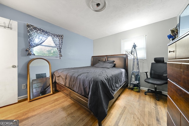 14301 Veterans Memorial Hwy, Villa Rica, GA 30180 - bedroom with hardwood / wood-style flooring and baseboards