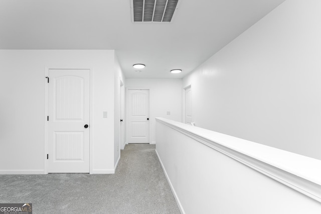 3993 Makeover Ct, South Fulton, GA 30349 - hallway featuring light colored carpet and baseboards