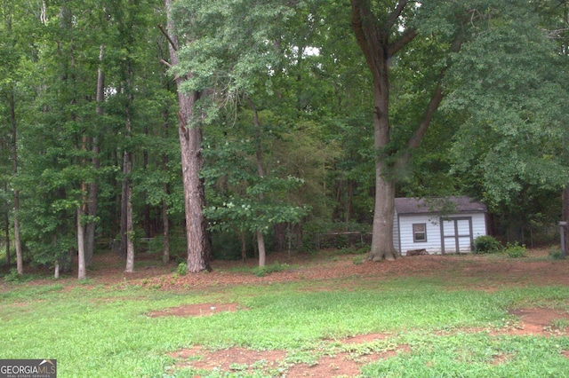 3857 Pointers Way SW, Conyers, GA 30094 - view of yard featuring a wooded view