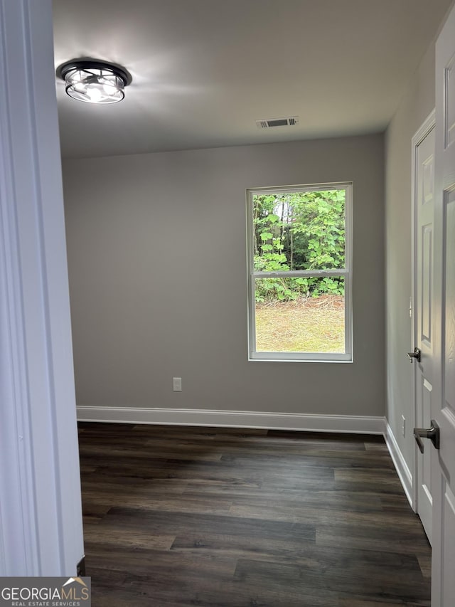 1030 Keller Rd, Mount Airy, GA 30563 - unfurnished room with dark wood-style floors