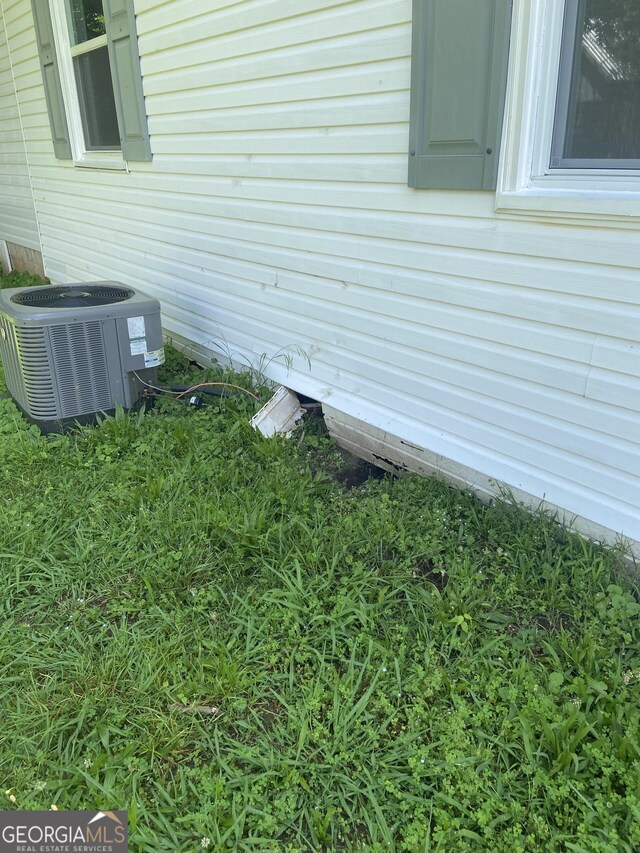 1 E 4th St, Aragon, GA 30104 - exterior view of central AC