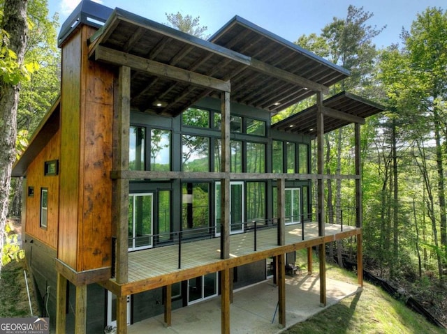 840 Arp Rd, Mineral Bluff, GA 30559 - view of back of property