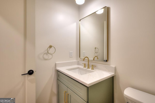 1947 Clark Dr, Tucker, GA 30084 - bathroom featuring vanity and toilet