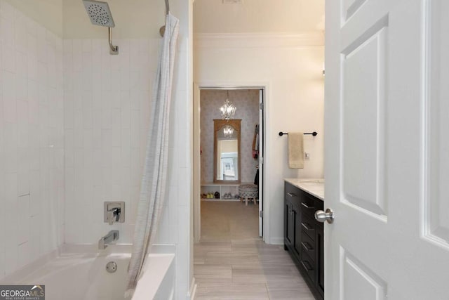 1850 Cotillion Dr Unit 2304, Atlanta, GA 30338 - full bath featuring shower / tub combo and vanity