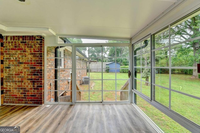3799 Sweetbriar Cir, Lithia Springs, GA 30122 - view of unfurnished sunroom