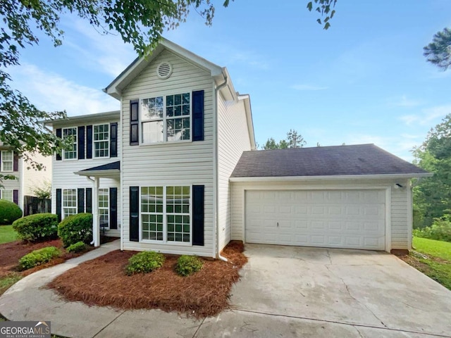 4311 Marci St, Snellville, GA 30039 - view of front of house featuring concrete driveway and an attached garage
