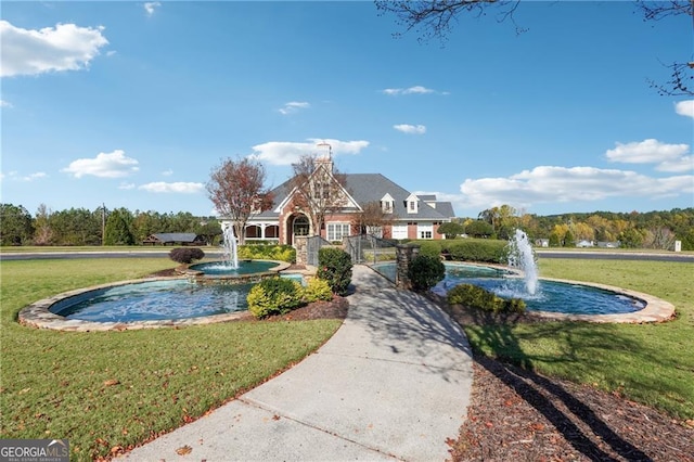 3988 Church View Ln, Suwanee, GA 30024 - view of community featuring a lawn