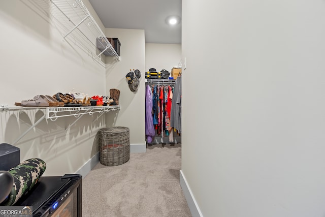 21 Little Creek Dr, Monroe, GA 30655 - spacious closet featuring carpet floors and a wall mounted air conditioner
