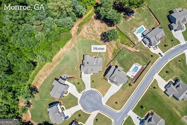 21 Little Creek Dr, Monroe, GA 30655 - drone / aerial view