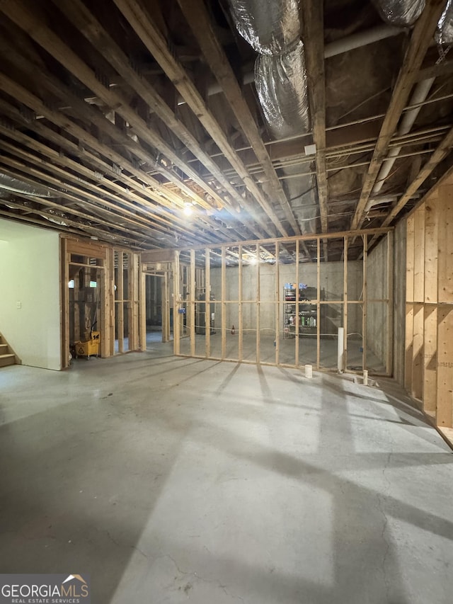 1761 Turtle Pond Dr, Watkinsville, GA 30677 - view of unfinished basement