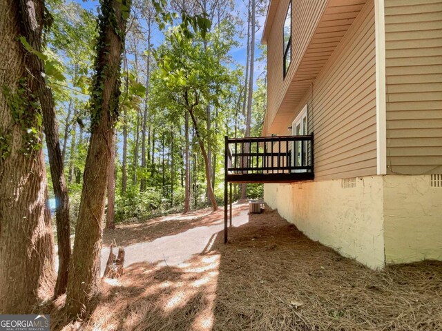 3924 Chimney Ridge Ct, Ellenwood, GA 30294 - view of yard featuring cooling unit