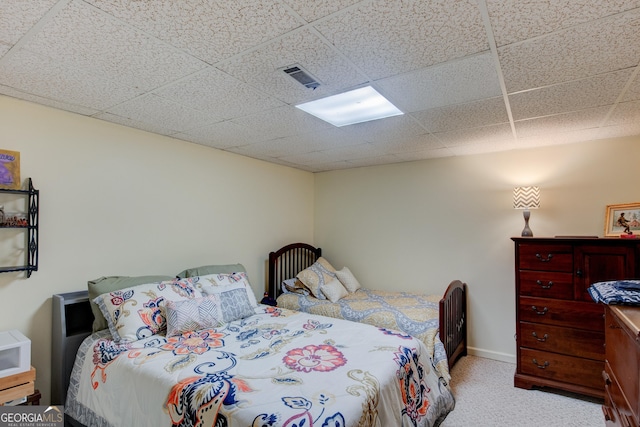6 Greenleaf Dr SW, Rome, GA 30165 - carpeted bedroom featuring a paneled ceiling and baseboards