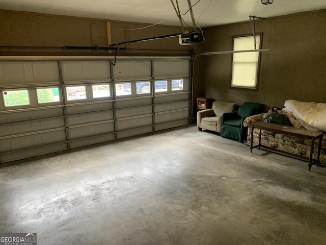 2242 Oakgrove Cir, Valdosta, GA 31602 - garage with a garage door opener