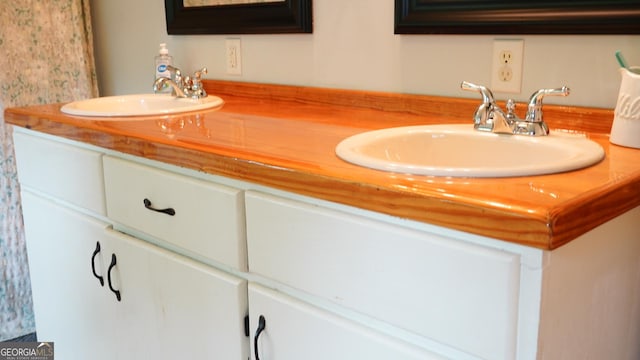 16156 Barnesville St, Zebulon, GA 30295 - bathroom featuring double vanity