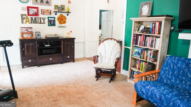 16156 Barnesville St, Zebulon, GA 30295 - living area featuring carpet floors