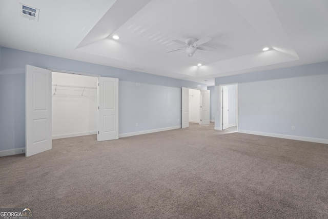 2067 Kinridge Ct, Marietta, GA 30062 - basement featuring recessed lighting, a ceiling fan, baseboards, and carpet