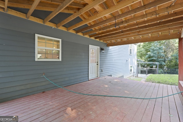 2067 Kinridge Ct, Marietta, GA 30062 - view of deck