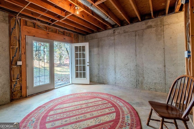 32 N Muscogee Dr, Ellijay, GA 30540 - view of basement