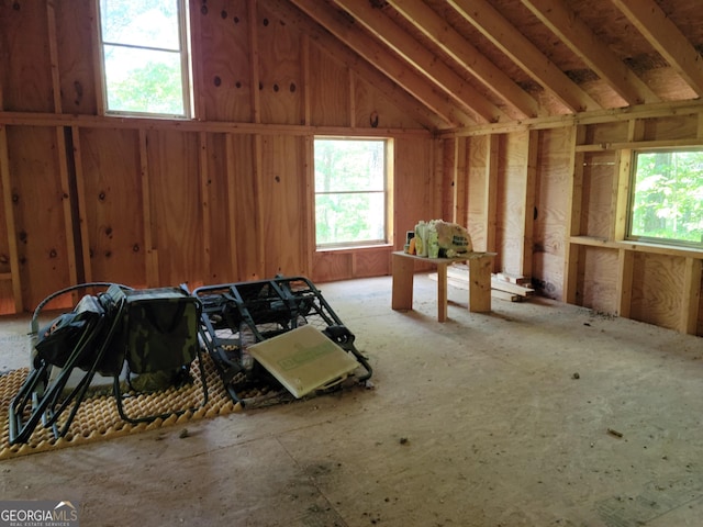 4441 Manning Mill Rd, Summerville, GA 30747 - misc room featuring healthy amount of natural light and vaulted ceiling