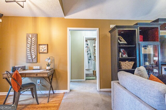 141 Simsbury Ln, Macon, GA 31220 - carpeted bedroom with baseboards, a textured ceiling, and ceiling fan