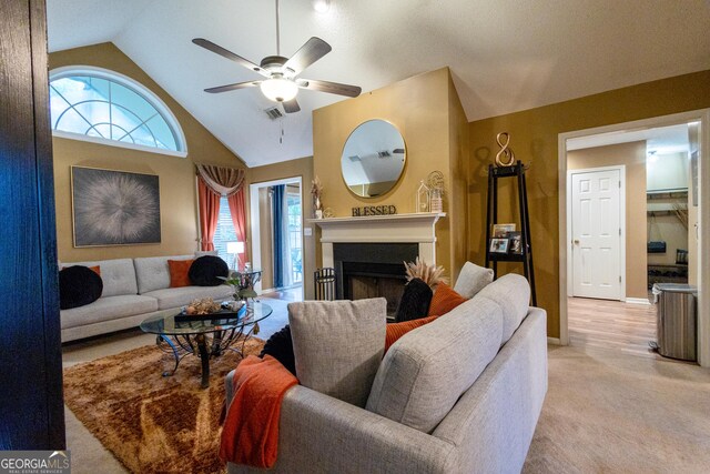 141 Simsbury Ln, Macon, GA 31220 - carpeted bedroom featuring a closet, baseboards, and a ceiling fan