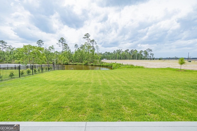215 Jake Colton Dr, Kingsland, GA 31548 - view of yard with a water view