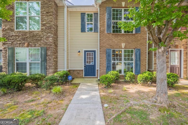 1851 Grove Way, Hampton, GA 30228 - view of townhome / multi-family property