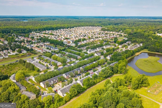 1851 Grove Way, Hampton, GA 30228 - aerial view of a large body of water and a heavily wooded area