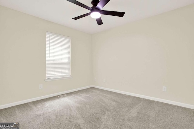 405 Scenic View Dr, Jasper, GA 30143 - carpeted empty room featuring ceiling fan and baseboards