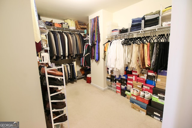 318 Ivy Manor Dr, Marietta, GA 30064 - spacious closet with carpet flooring