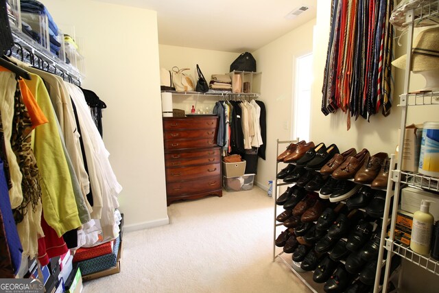 318 Ivy Manor Dr, Marietta, GA 30064 - spacious closet with carpet floors