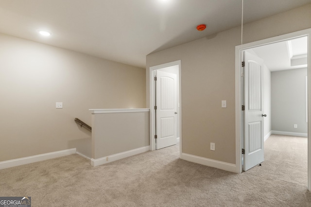 215 Davis Lake Ct Lot 2, Thomaston, GA 30286 - carpeted empty room with baseboards, recessed lighting, and a smoke detector