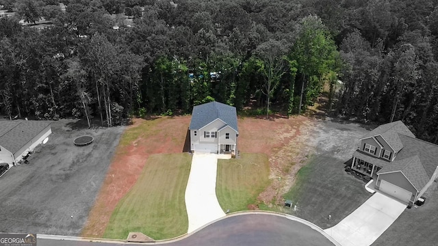 215 Davis Lake Ct Lot 2, Thomaston, GA 30286 - view of subject property with a forest