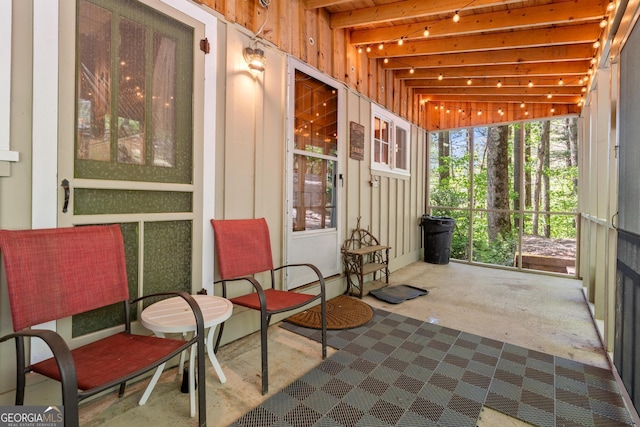8378 Dillard Rd, Scaly, NC 28775 - view of sunroom