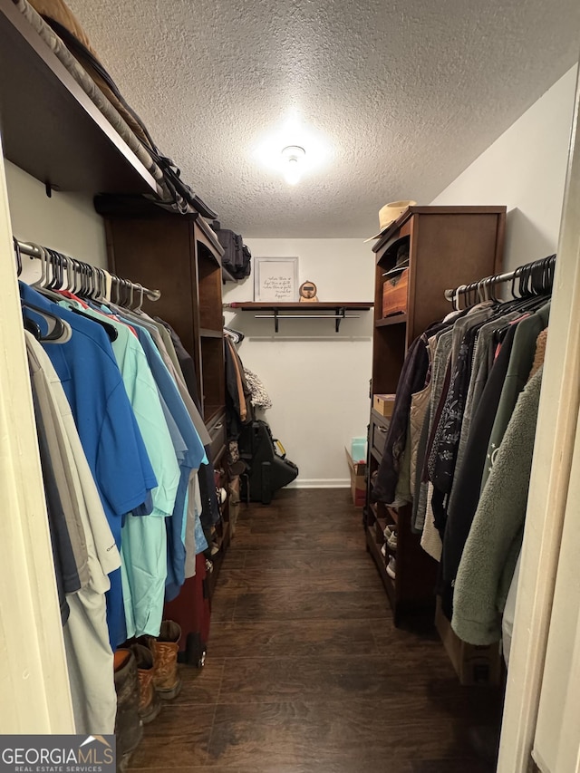 281 Cambridge Cir, Kingsland, GA 31548 - walk in closet featuring wood finished floors