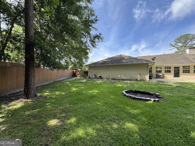 281 Cambridge Cir, Kingsland, GA 31548 - view of fenced backyard