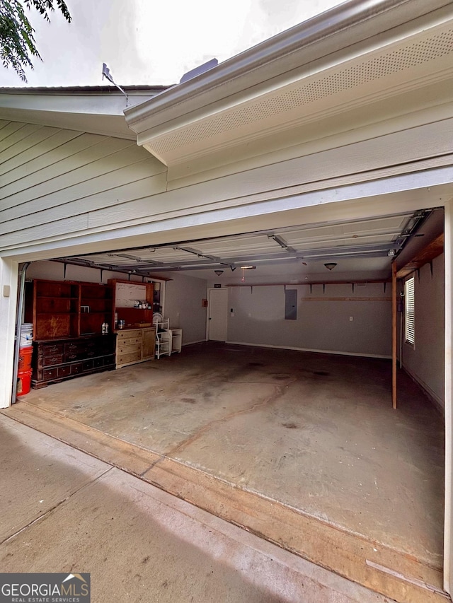 523 Huntleigh Dr, Winder, GA 30680 - garage featuring electric panel