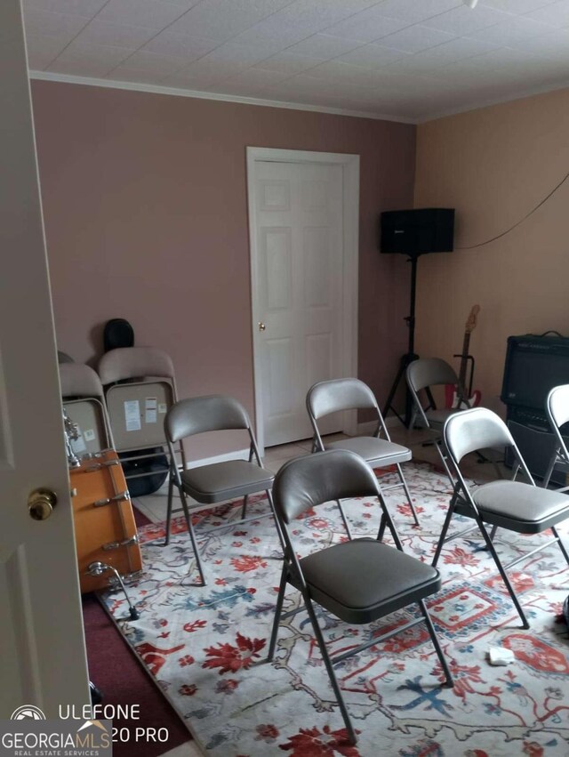 2918 Egret Ln, Austell, GA 30106 - sitting room featuring ornamental molding