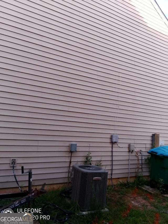 2918 Egret Ln, Austell, GA 30106 - view of home's exterior with central AC