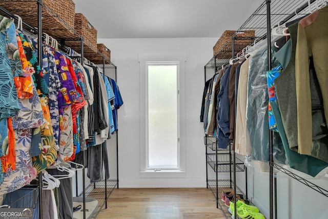 510 Watergate Ct, Roswell, GA 30076 - spacious closet with wood finished floors