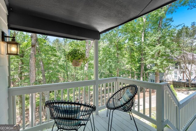 510 Watergate Ct, Roswell, GA 30076 - view of deck