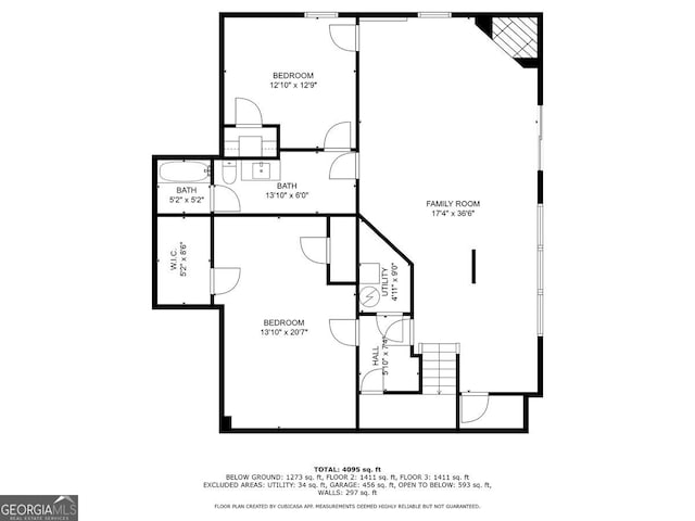 510 Watergate Ct, Roswell, GA 30076 - view of property floor plan