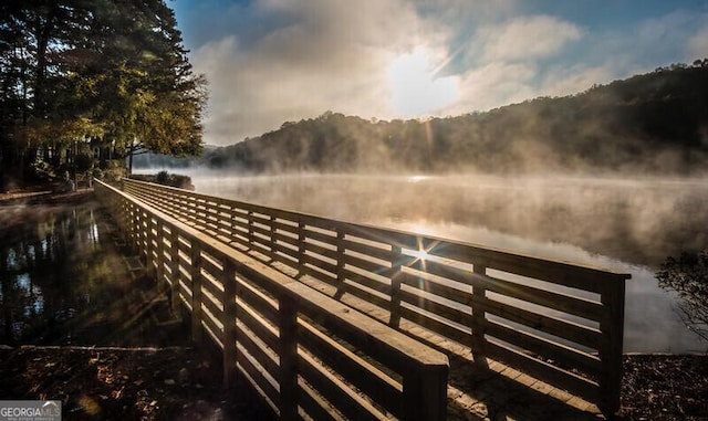 510 Watergate Ct, Roswell, GA 30076 - dock area with a water view