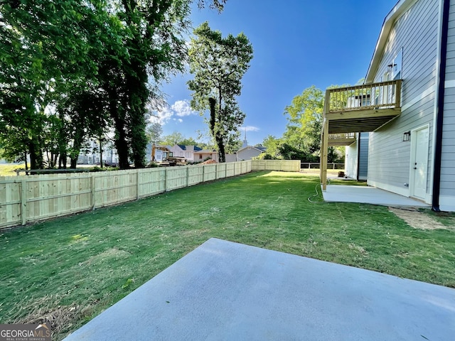 3189 Jackson Unit A, Hapeville, GA 30354 - view of yard featuring a patio area